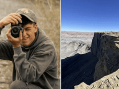 Jonathan Fielding Utah teen falls to his death taking photo at Canyon overlook.